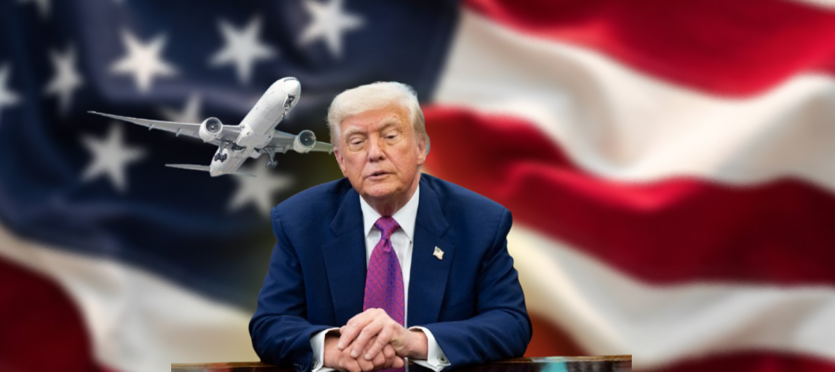 Donald Trump, presidente de Estados Unidos, anunció vuelos gratis para migrantes que se deporten.