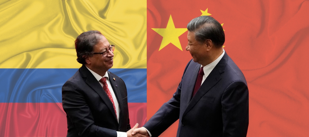 Gustavo Petro y Xi Jinping, en visita oficial del 2023