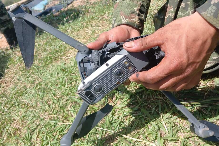 La semana pasada se registraron varios ataques con drones con explosivos en Catatumbo.