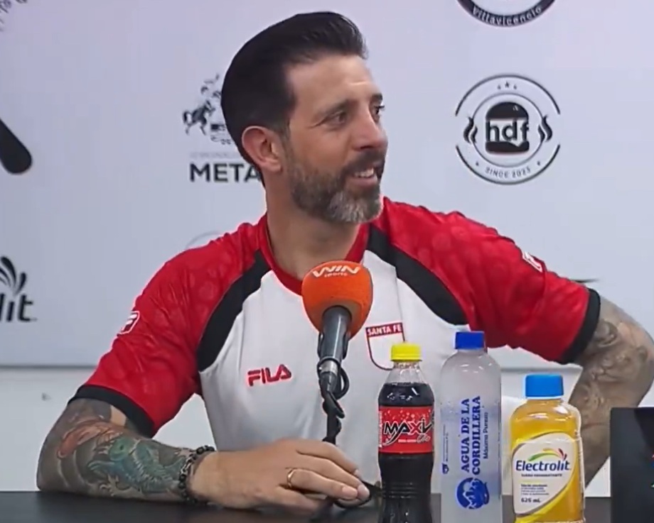 Jorge Bava, técnico de Santa Fe.