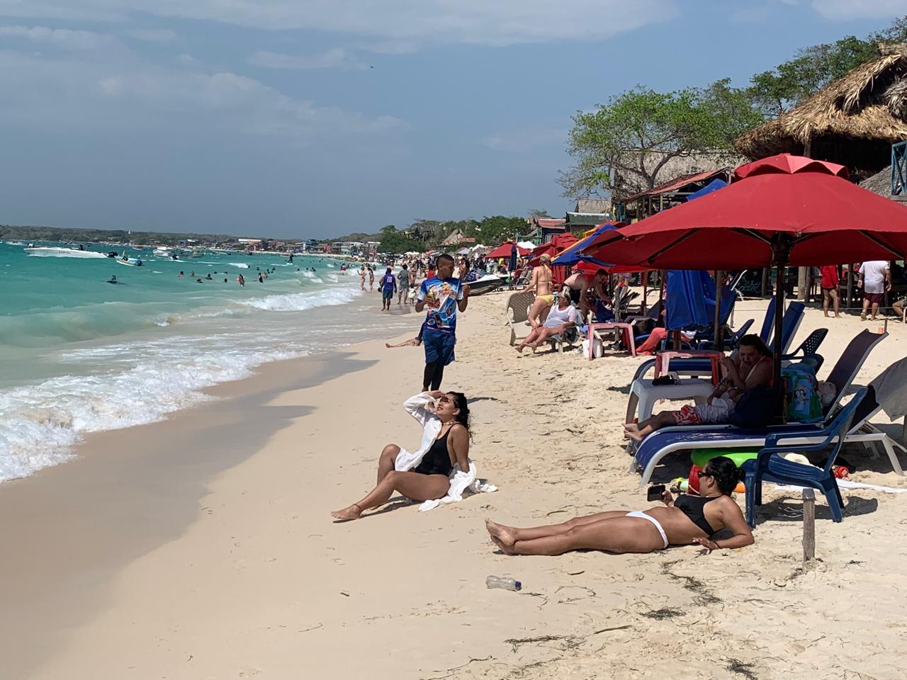 Playa Blanca en Cartagena