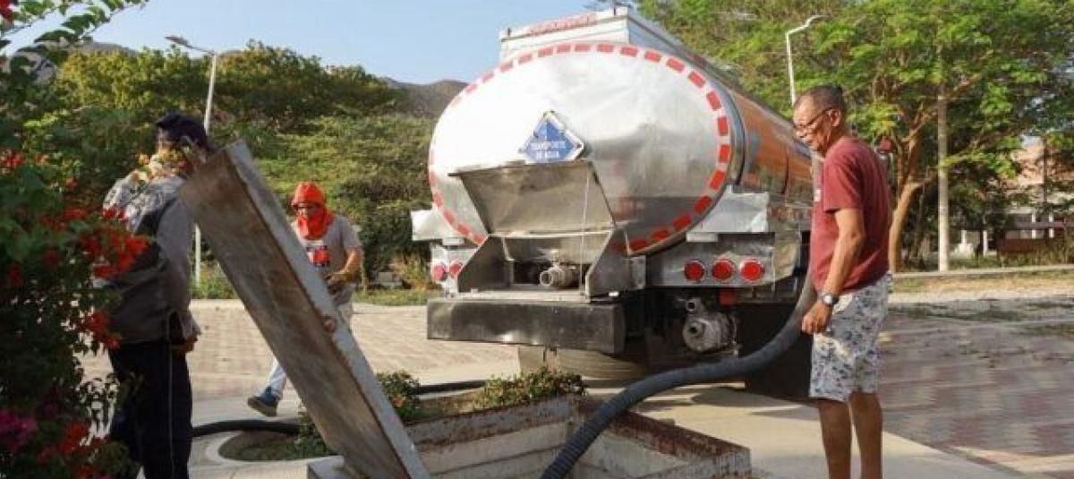Santa Marta sin agua
