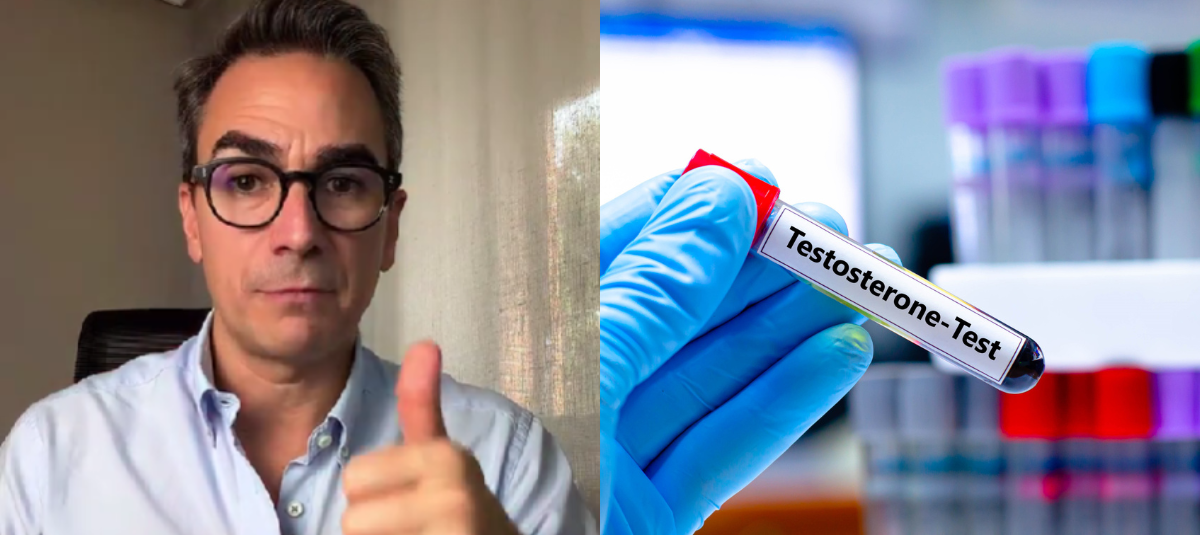 Nutricionista Luis Gil dice que ‘la menopausia del hombre existe’ y se manifiesta así