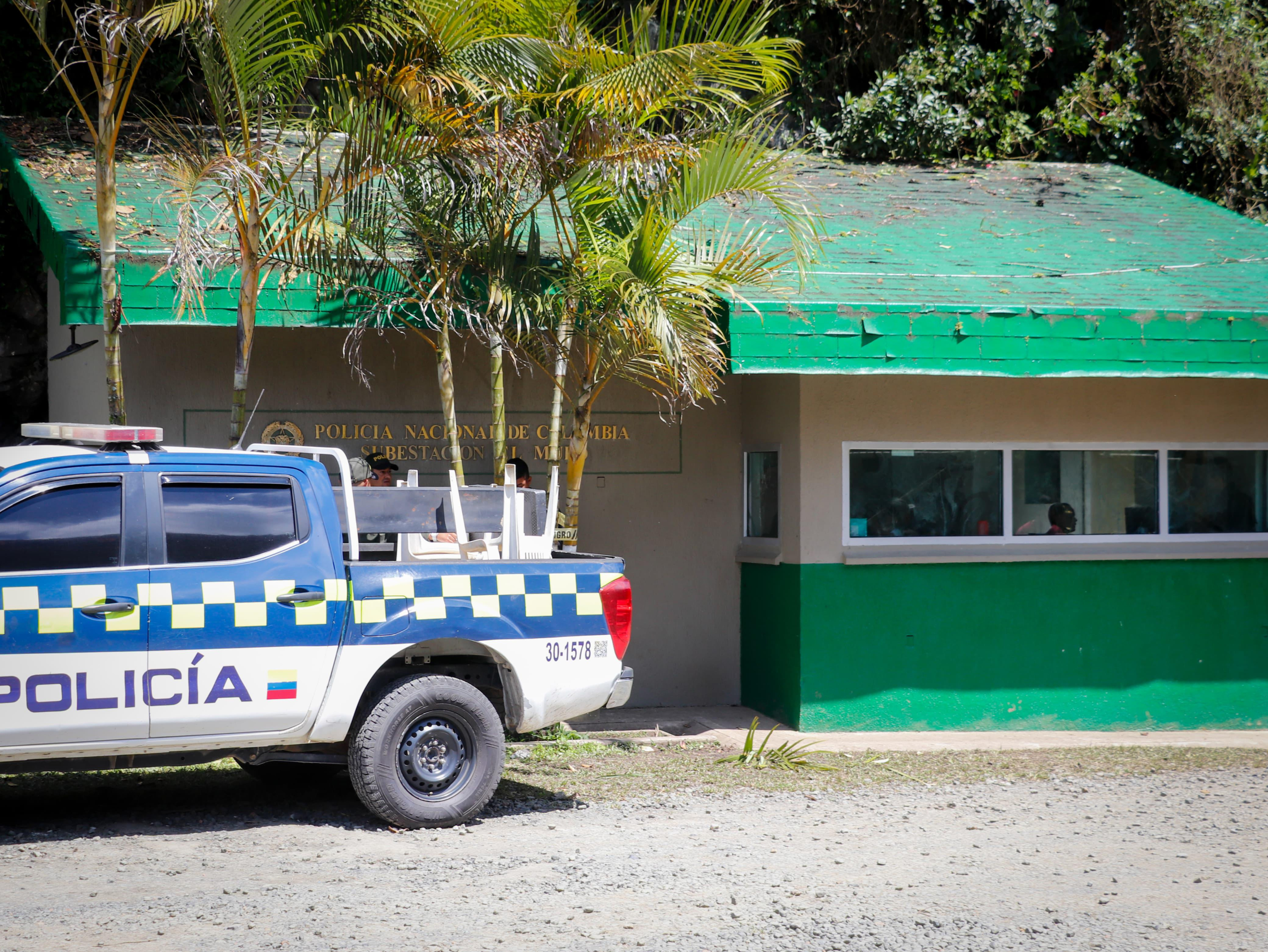 Explosivo contra CAI de Policía en Calima El Darién.