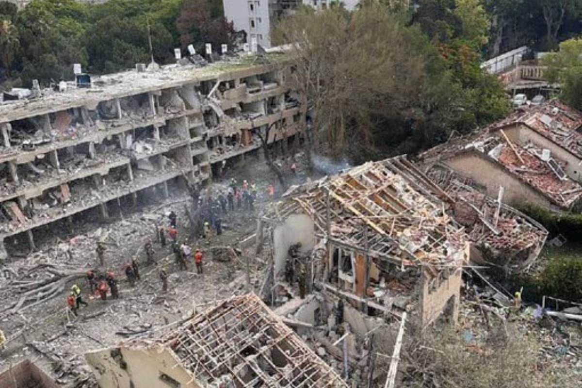 Ataque Israelí en pisión de Irán.