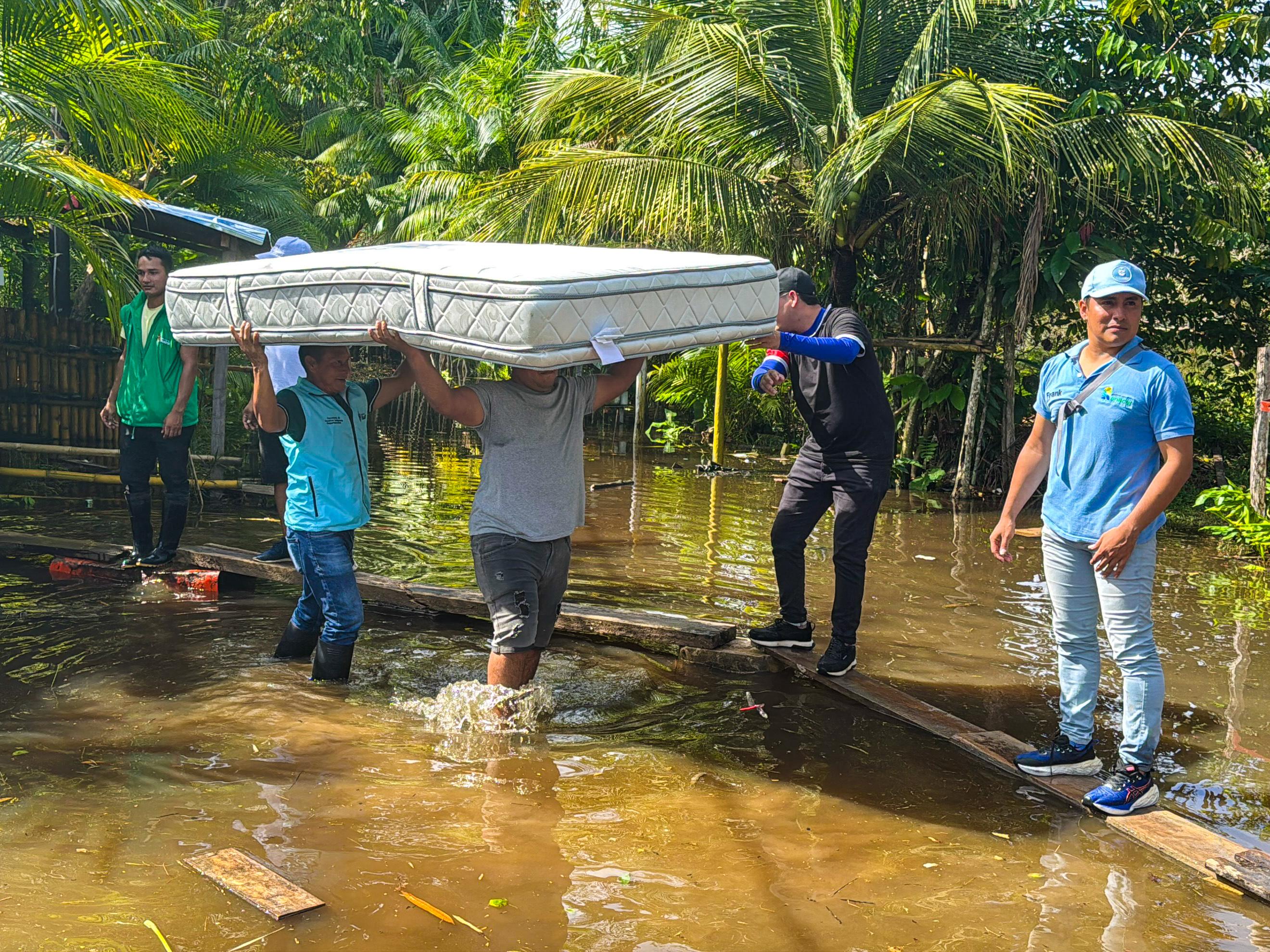 Inundaciones en Guainía