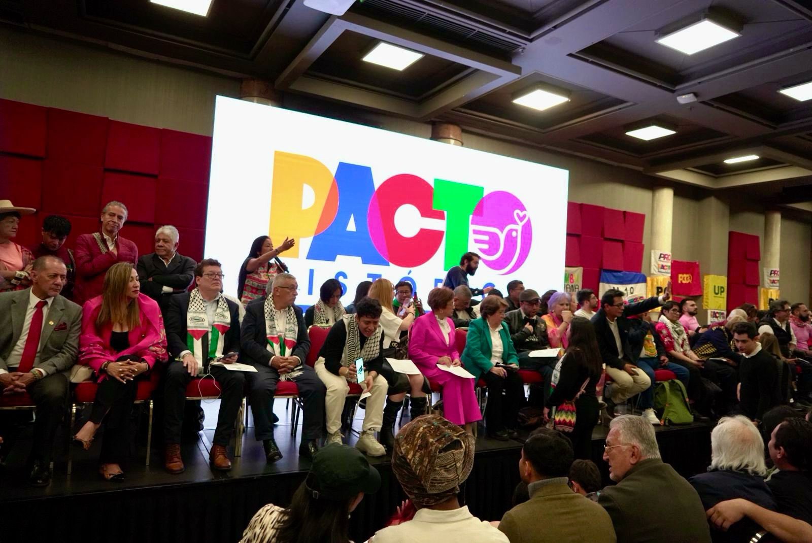 La asamblea del pacto histórico se realizó en bogotá este 19 de julio.