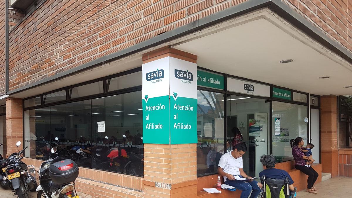Usuarios de la EPS Savia Salud en Medellín