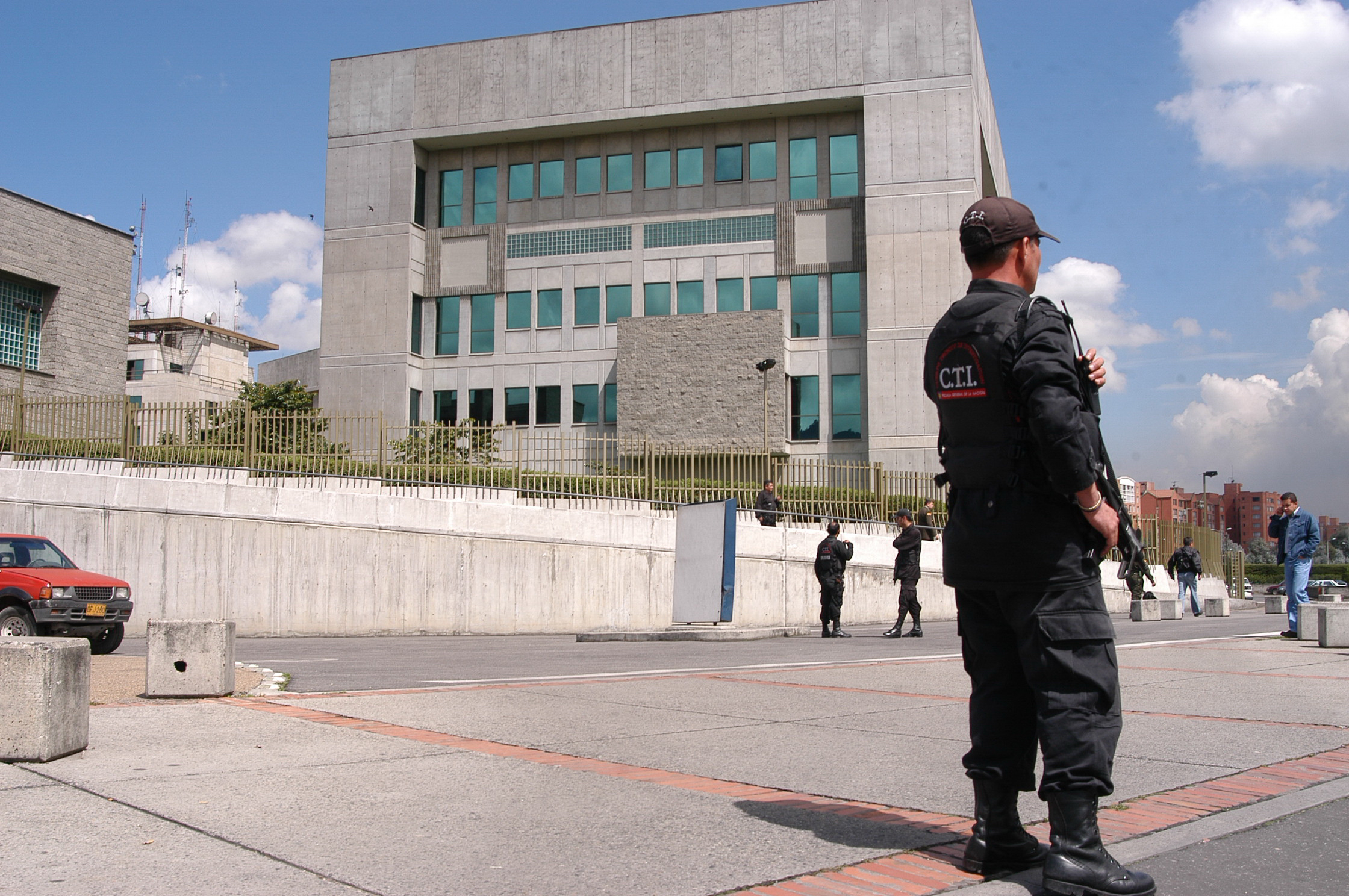 Búnker de la Fiscalía General de la Nación en Bogotá.