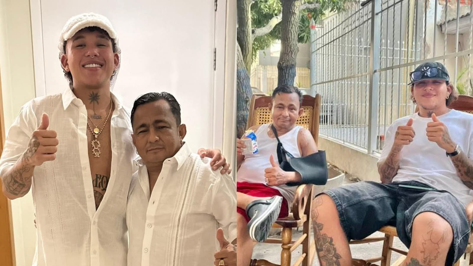 Breyner López, Beéles Vater