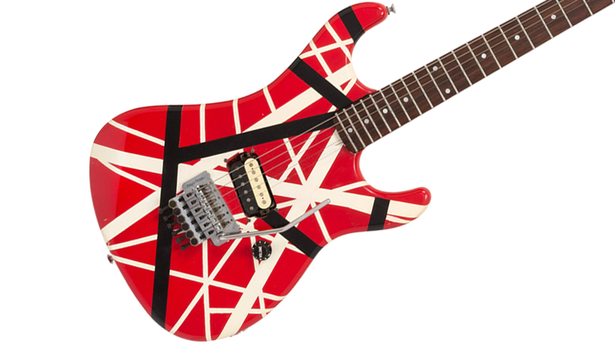 La Kramer de Eddie Van Halen que será subastada.