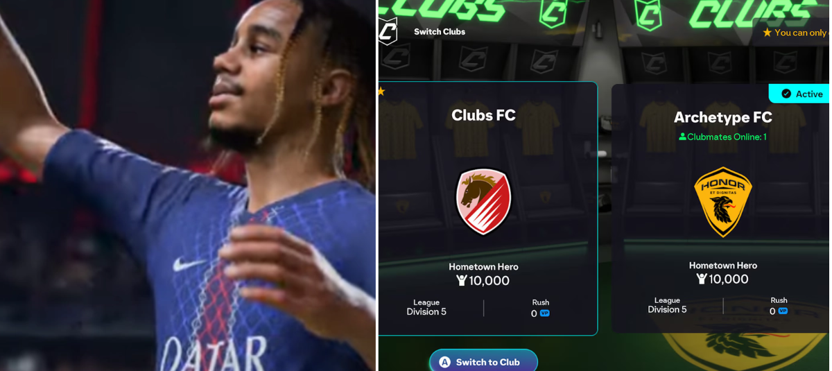 EA Sports FC 26 revoluționează cluburile cu arhetipuri, evenimente live și alte opțiuni de personalizare