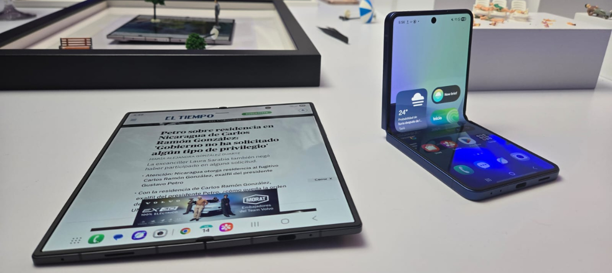 Samsung Presenta en Colombia Los Nueva Celulares Plegables Galaxy Z Fold7, Z Flip7 y Z Flip7 Fe