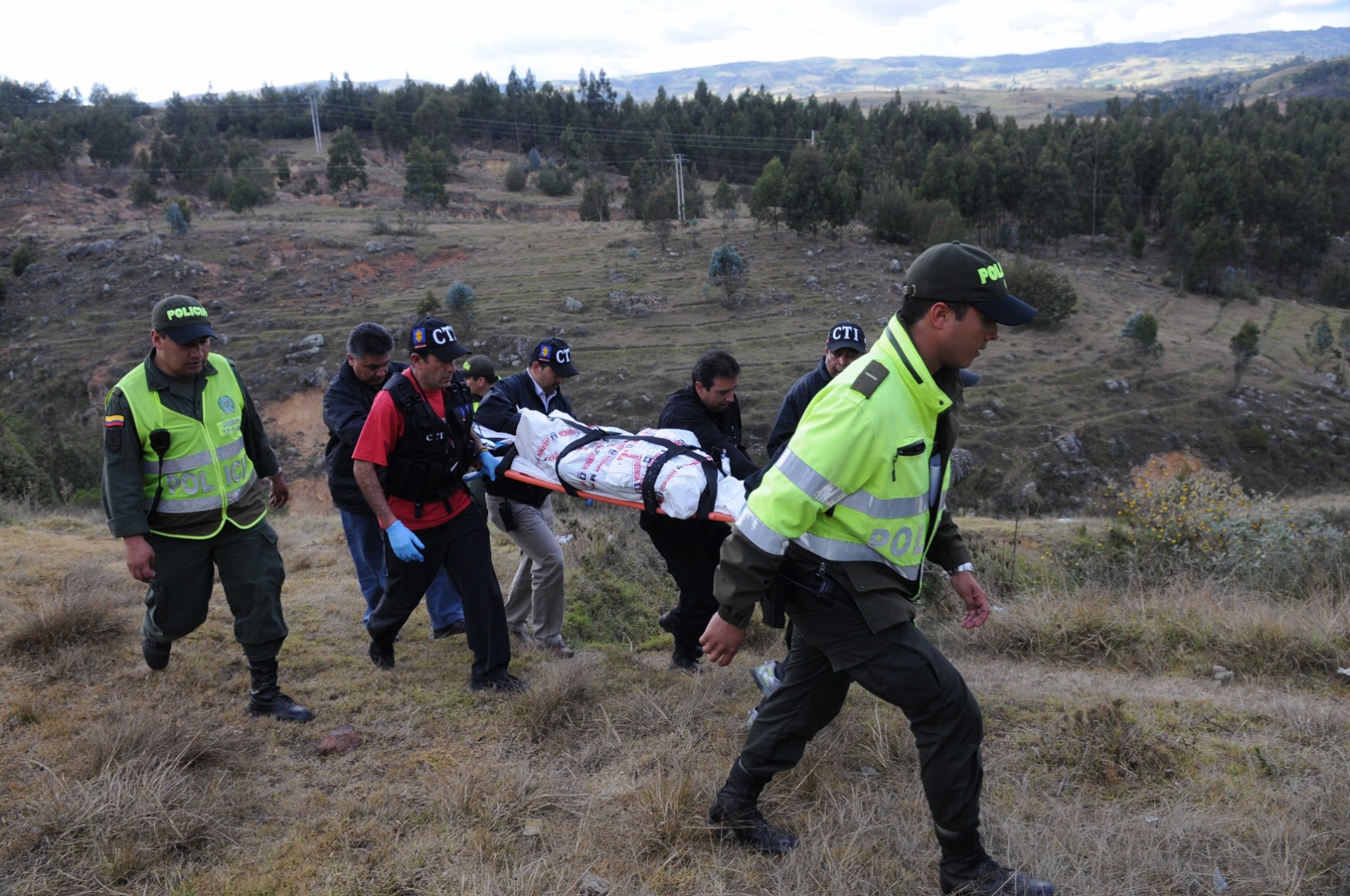 Levantamiento de cadáver en Boyacá