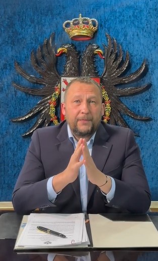 Alcalde de Tunja, Mikhail Krasnov.
