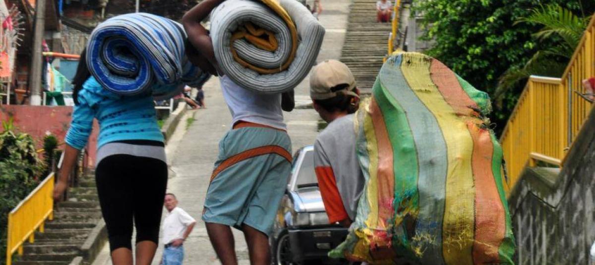 Decenas de Hábitantes de la Vereda 'Los Toros', de Amalfi se Desplazaron a Raiz de los Enfentamientos Armados en el territorio.
