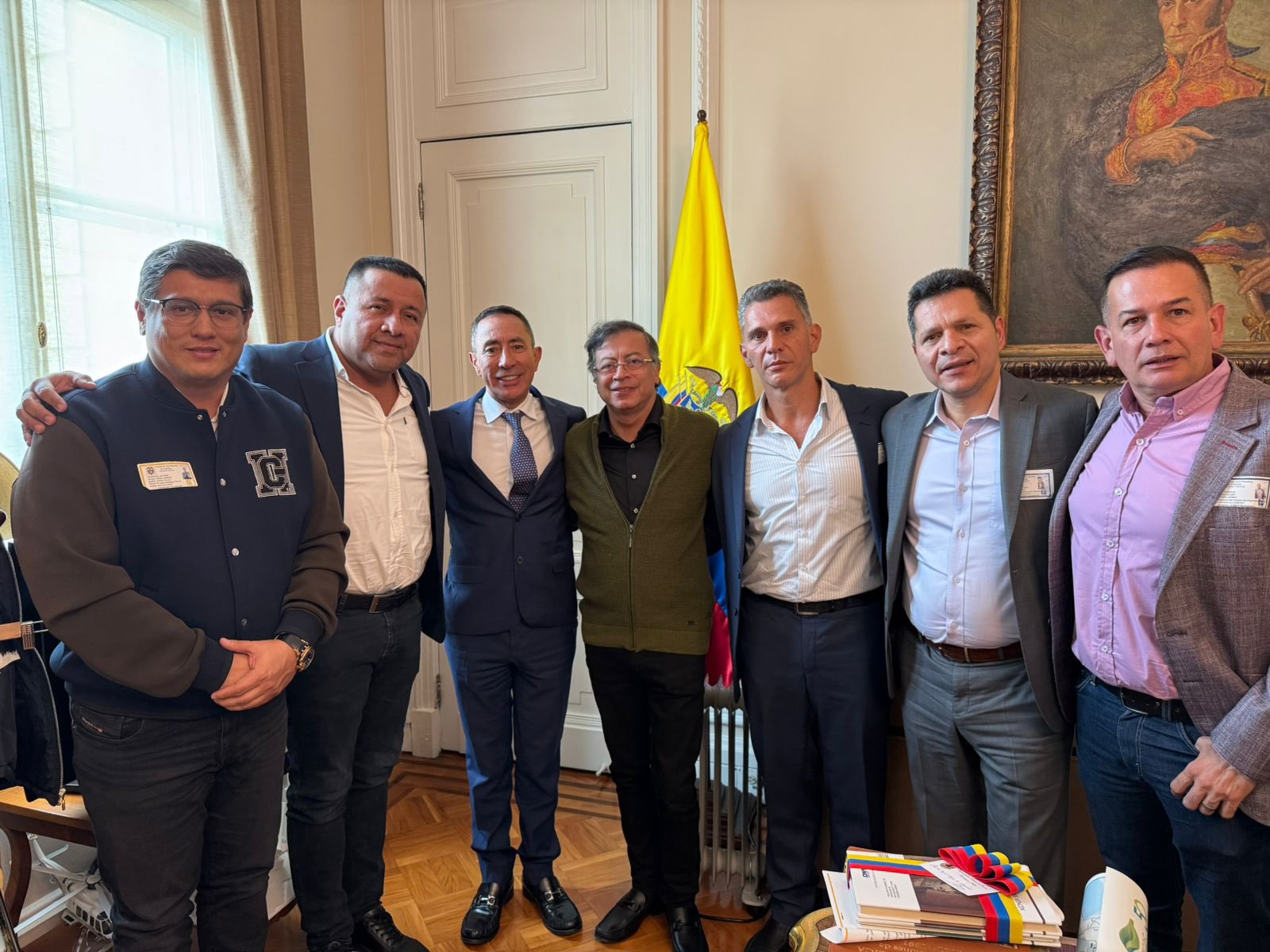 Reunión entre el presidente Gustavo Petro y la USO.
