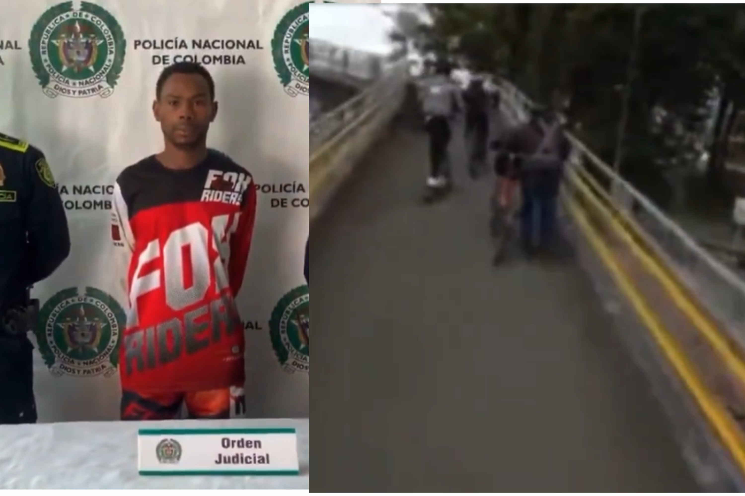 Cayó OTRO DE LOS SEñalados Ladrones que atacó A Joven en Puente Peatonal de la Calle 80 en Bogotá y Cuyo Video se Volvió viral en Marzo de 2024
