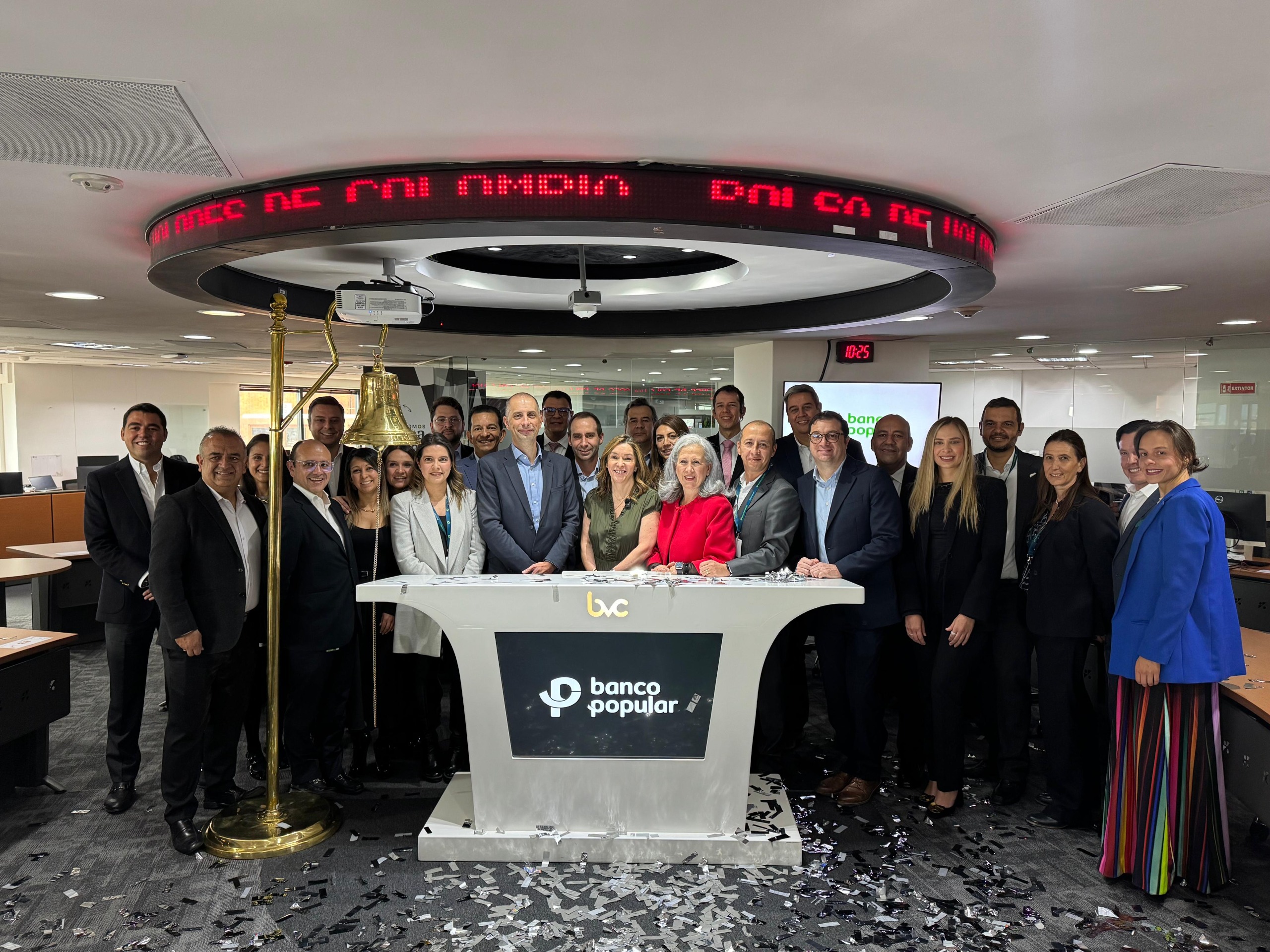 Banco Popular en la Bolsa de Valores de Colombia
