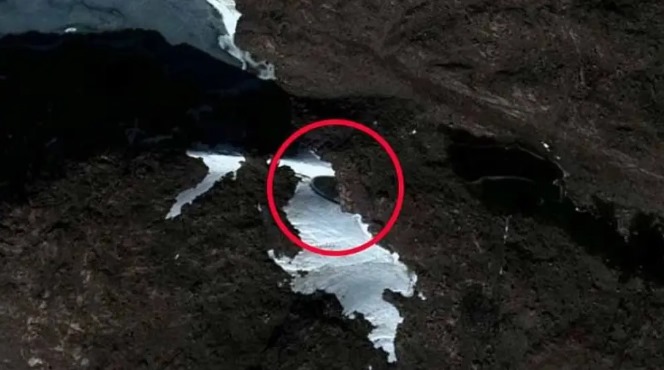 El Supuesto Objeto se Encuentra en la Costa Oriental de la Antártida
