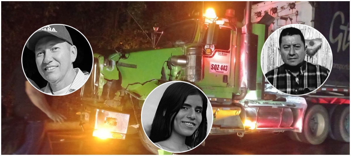 Identidades de Tres de Las CinCo Víctimas que Murieron en Accidente Registro en Huila