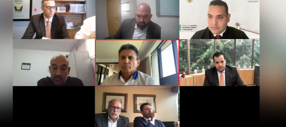 La audiencia de imputación de cargos contra Jorge Mattos Barrero.