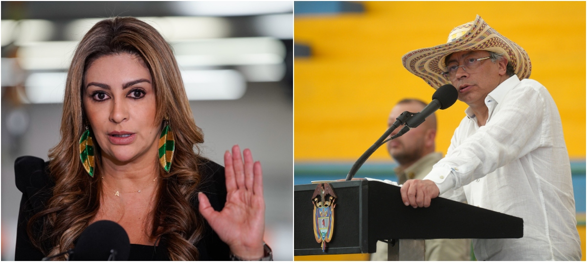 La gobernadora del Tolima, Adriana Matiz, le respondió al presidente Gustavo Petro.