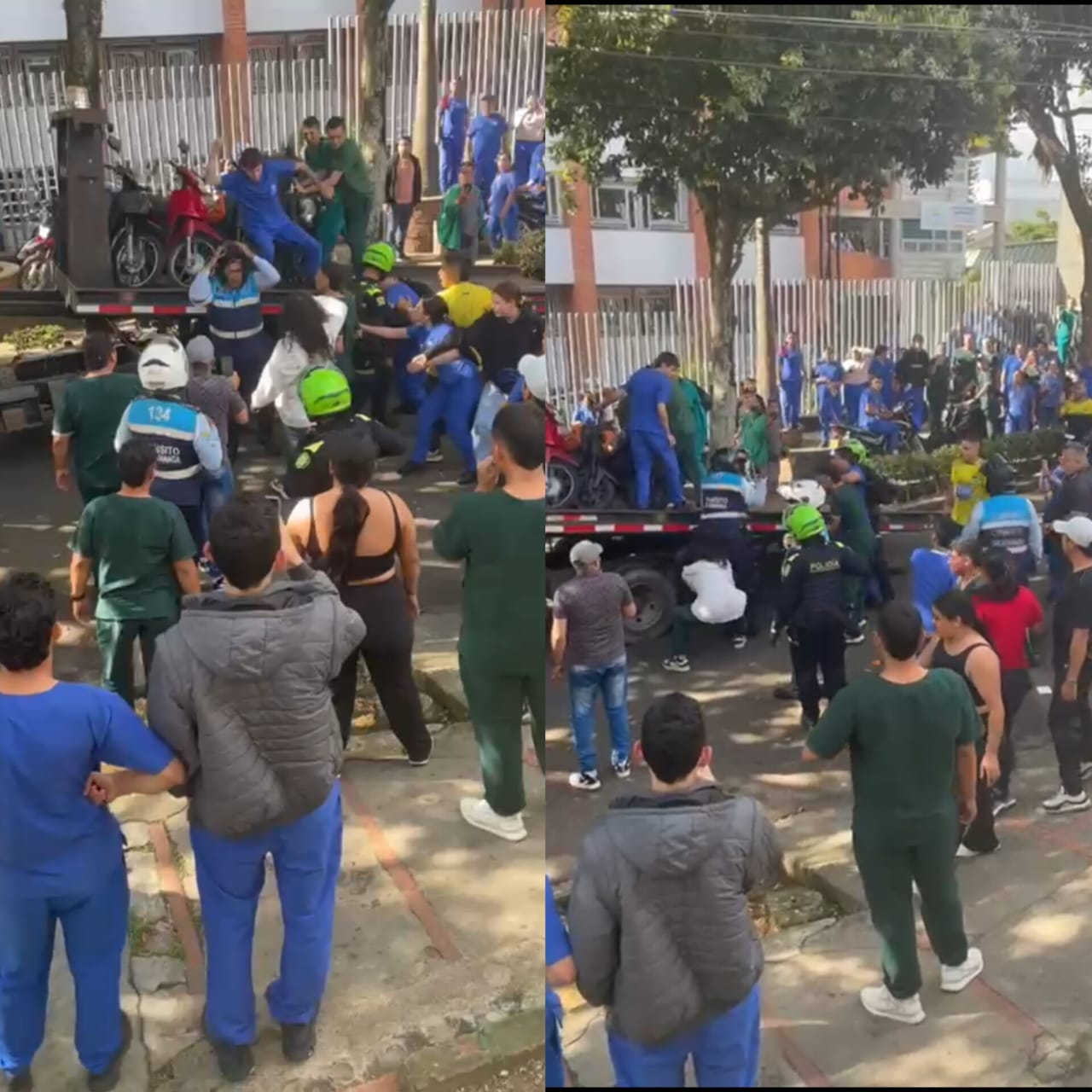 AGRESIÓN A AGENDES DE TRÁNSITO DE BUCARAMANGA