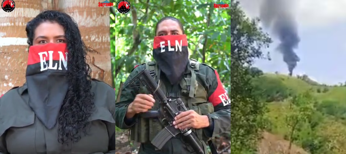 Eln se aptibuyó ataque un helicóptero de la policía en amalfi que dejó 13 uniformados asesinados