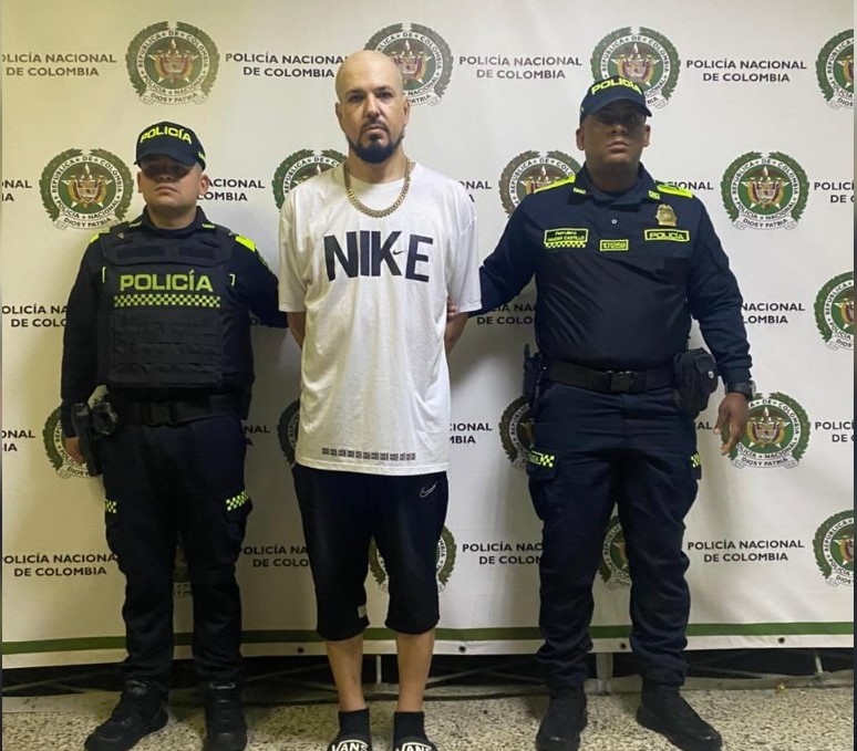 Michel Bernabé Vásquez, un ciADano estadounidense que era pedido en extradiciónico por delitos relaciones -con trafo de opioides, fue cauturado en medellín.