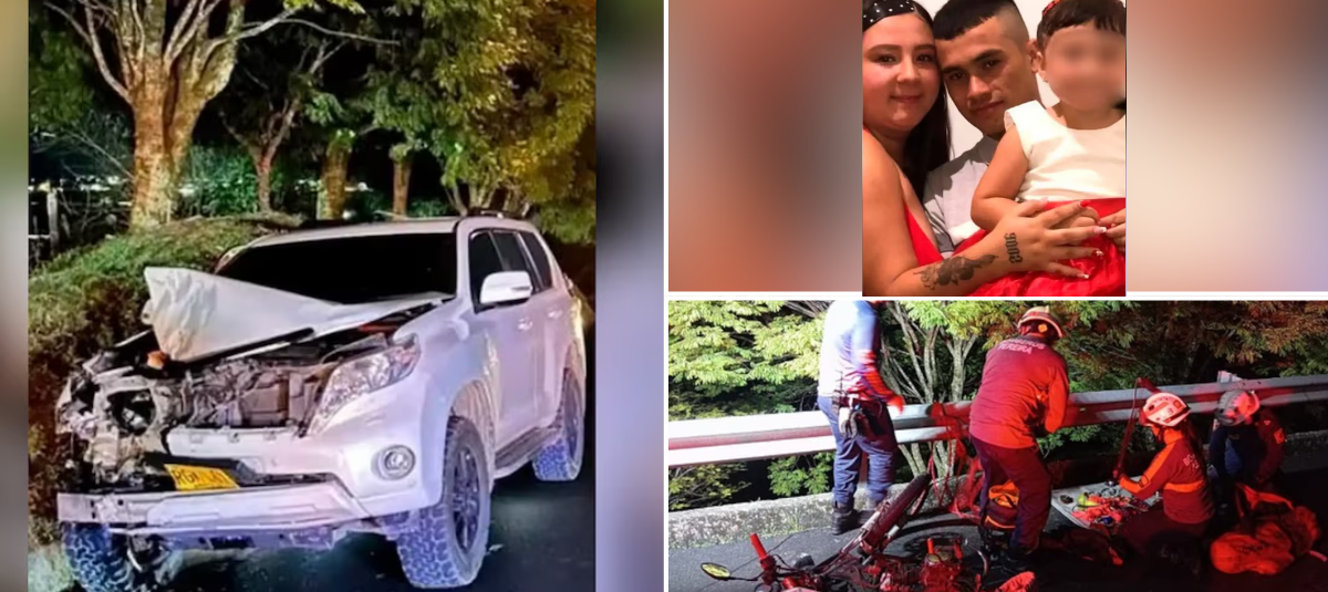 Accidente pereira. Camionetas de Alta Gama.