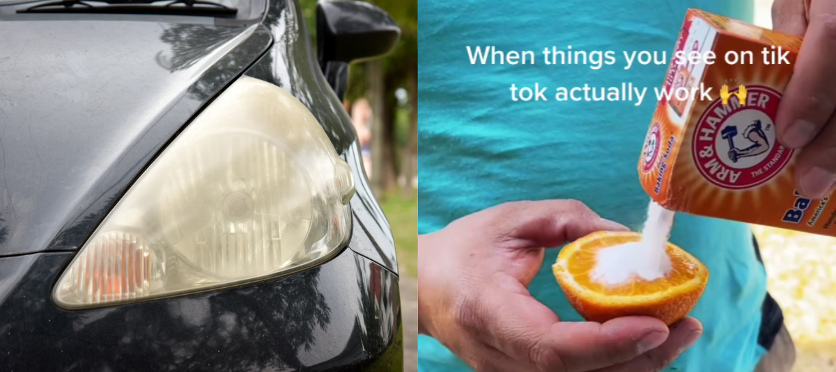 ¿Cómo una naranja le quita el óxido amarillo u opaco de los faros del carro?