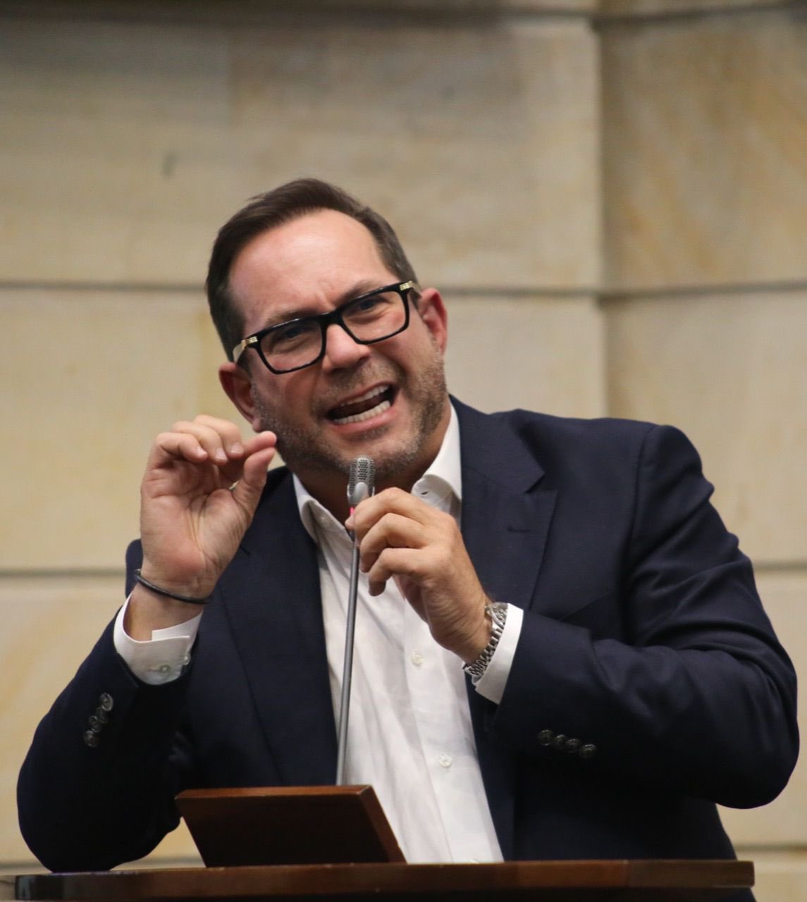 Lidio García, presidente del Congreso.