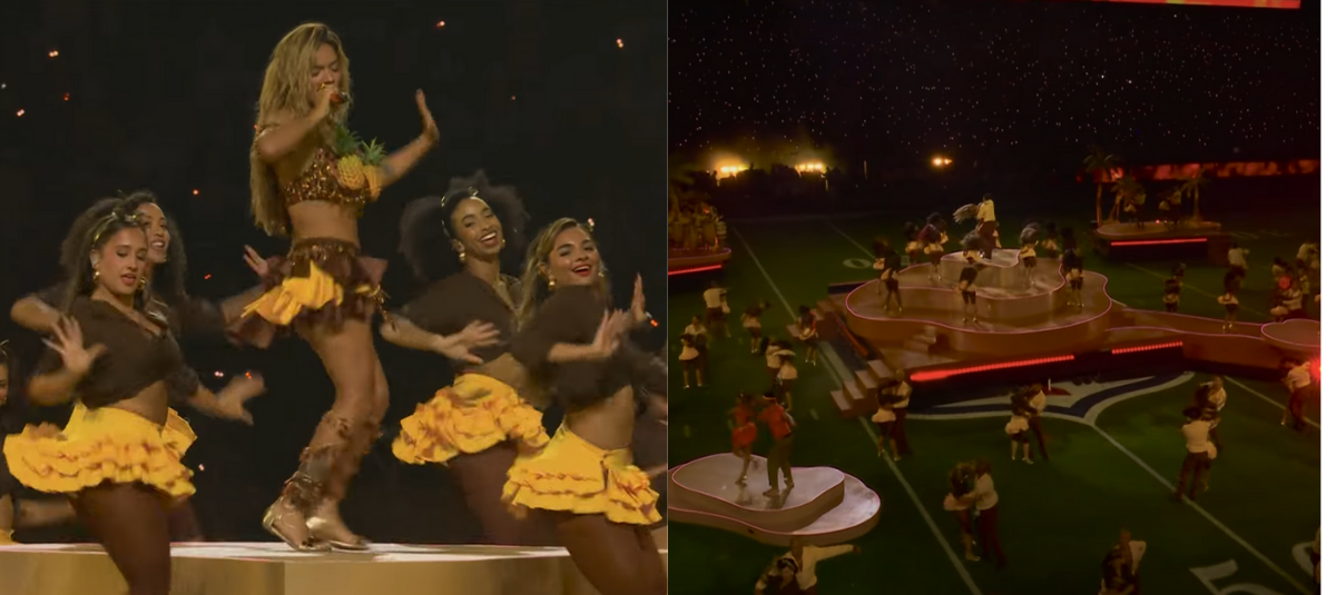 Karol G'nin Brezilya'daki NFL Şovu.