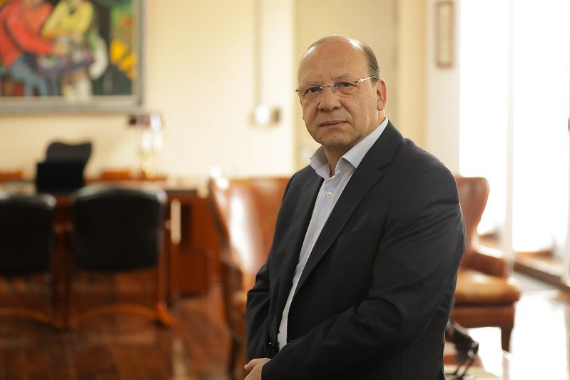 Germán Ávila, ministro de Hacienda.