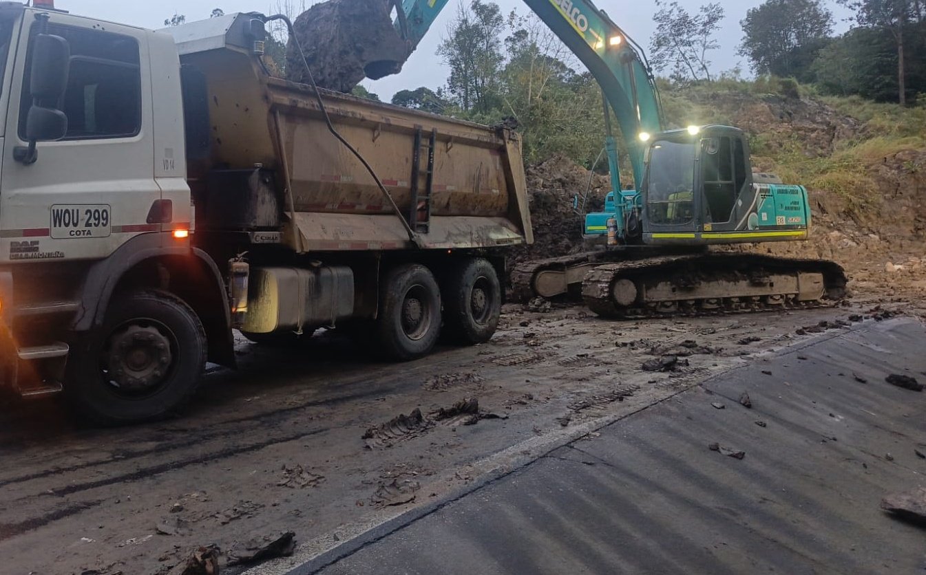 Zona del Derrumbe en Chipacaco.