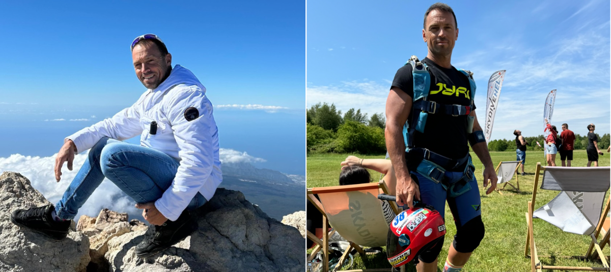 Captan a un hombre lanzándose en parapente desde el Cristo Redentor en Brasil; ahora las autoridades lo buscan