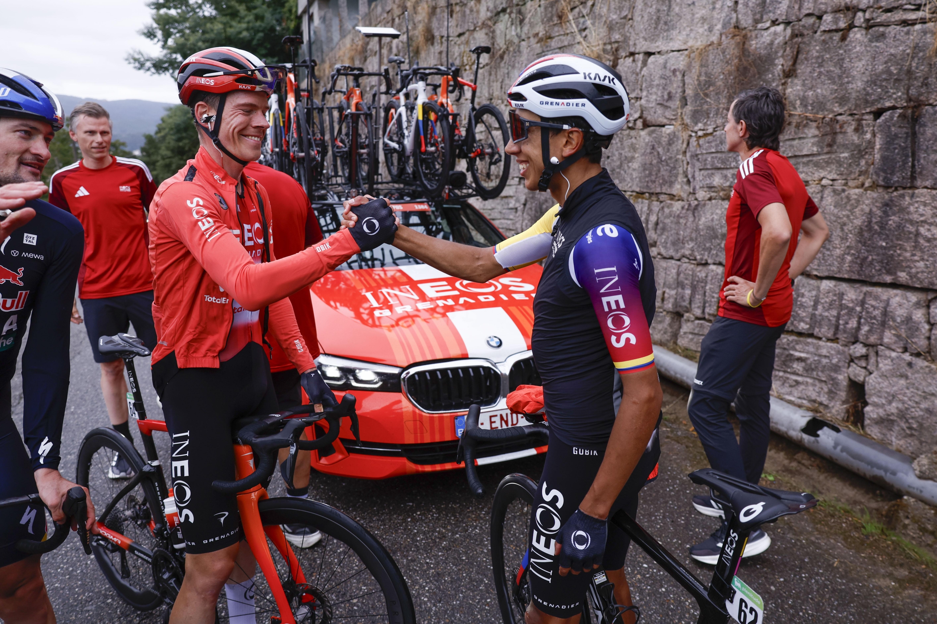 Egan Bernal, triiunfo en la etapa 16 de la Vuelta a España 2025