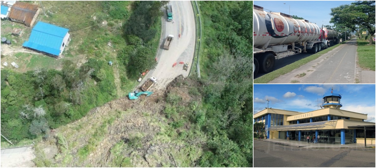 Ya van más de $180.000 millones de pesos en pérdidas para el departamento del Meta tras el derrumbe en la Vía al Llano (entre Villavicencio y Bogotá).