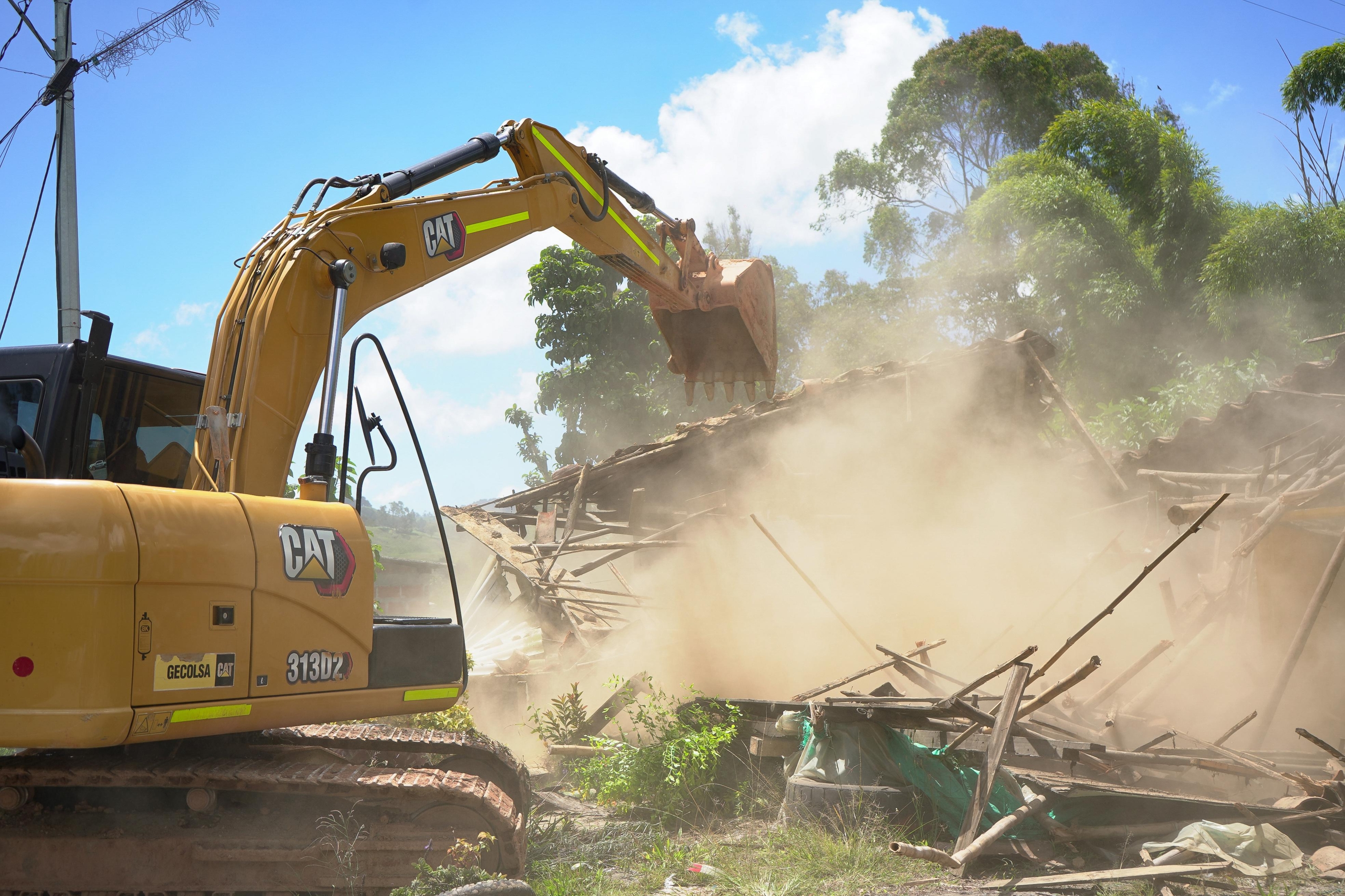 Casas de Vicio Demolidas en Antioquia