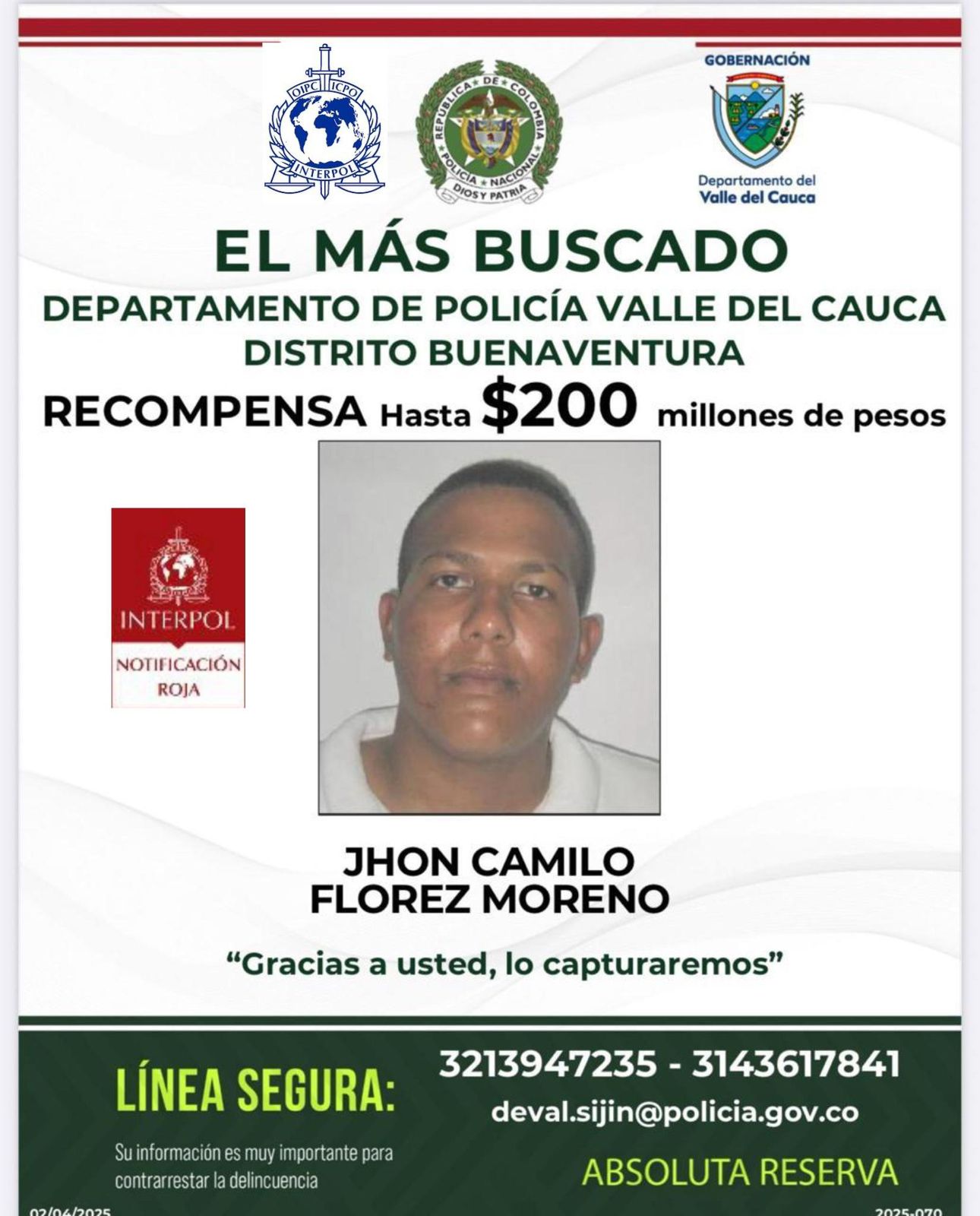 Alias ​​Ñoño, según la Policía.