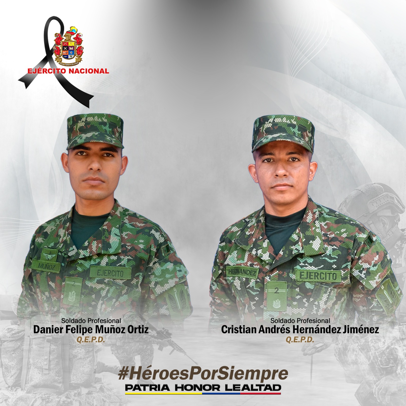 SOLDADOS ASESINADOS EN EL SUR DE BOLIVAR.