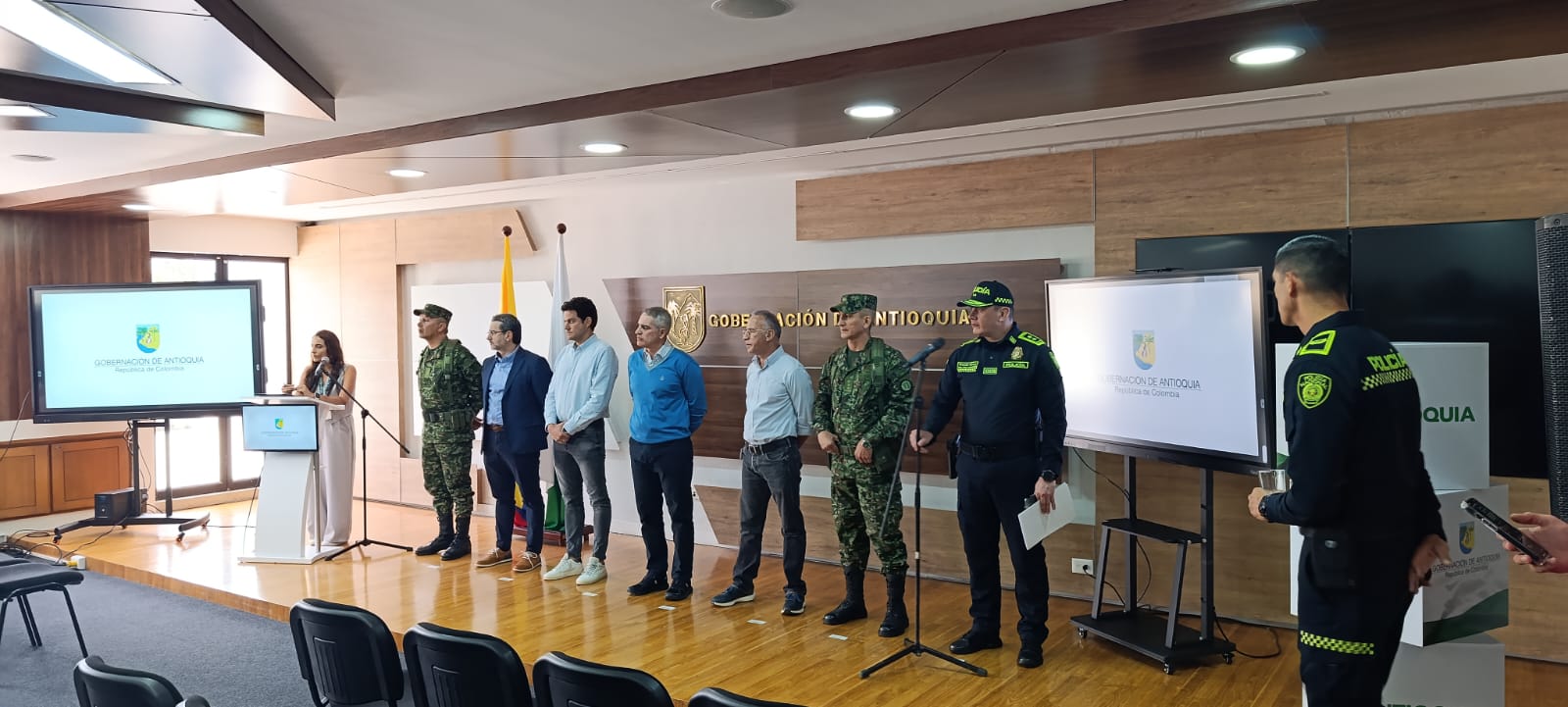 Tras el Consejo de Seguridad Extraordinario Realizado en Horas de la Mañana de Este Jueves en la Gobernacia de Antioquia, Las Autoridades Presentaron el Plan que Se Seuirá A Continuación.