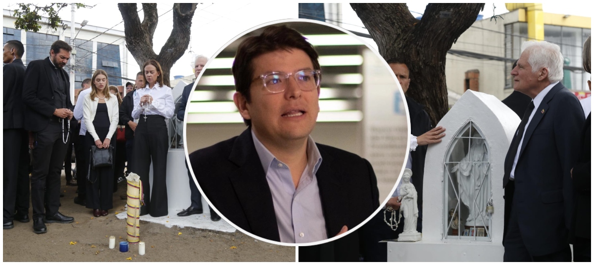 Esposa de Miguel Uribe y su familia buscan resignificar el lugar donde fue asesinado