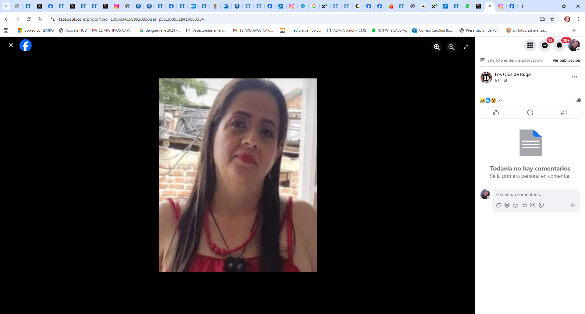 Carmenza Olaya Fernández, de 41 Años, y Su hijo Nicolás Perecieron por la Creciente en Meta.