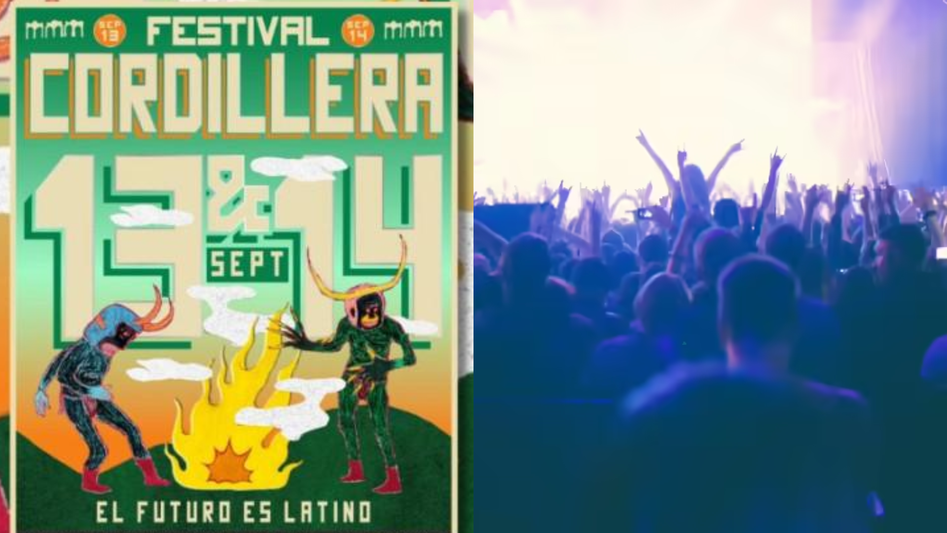 El festival Cordillera Contará con la participación de varios artistas. Nacionales He Internacionales.