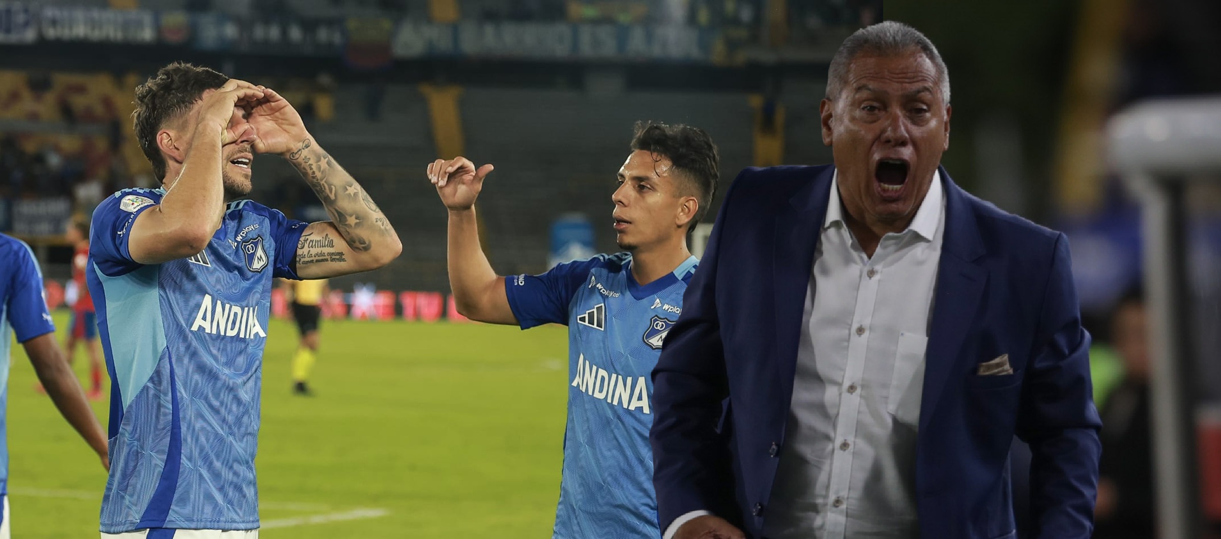 Millonarios y Hernán Torres