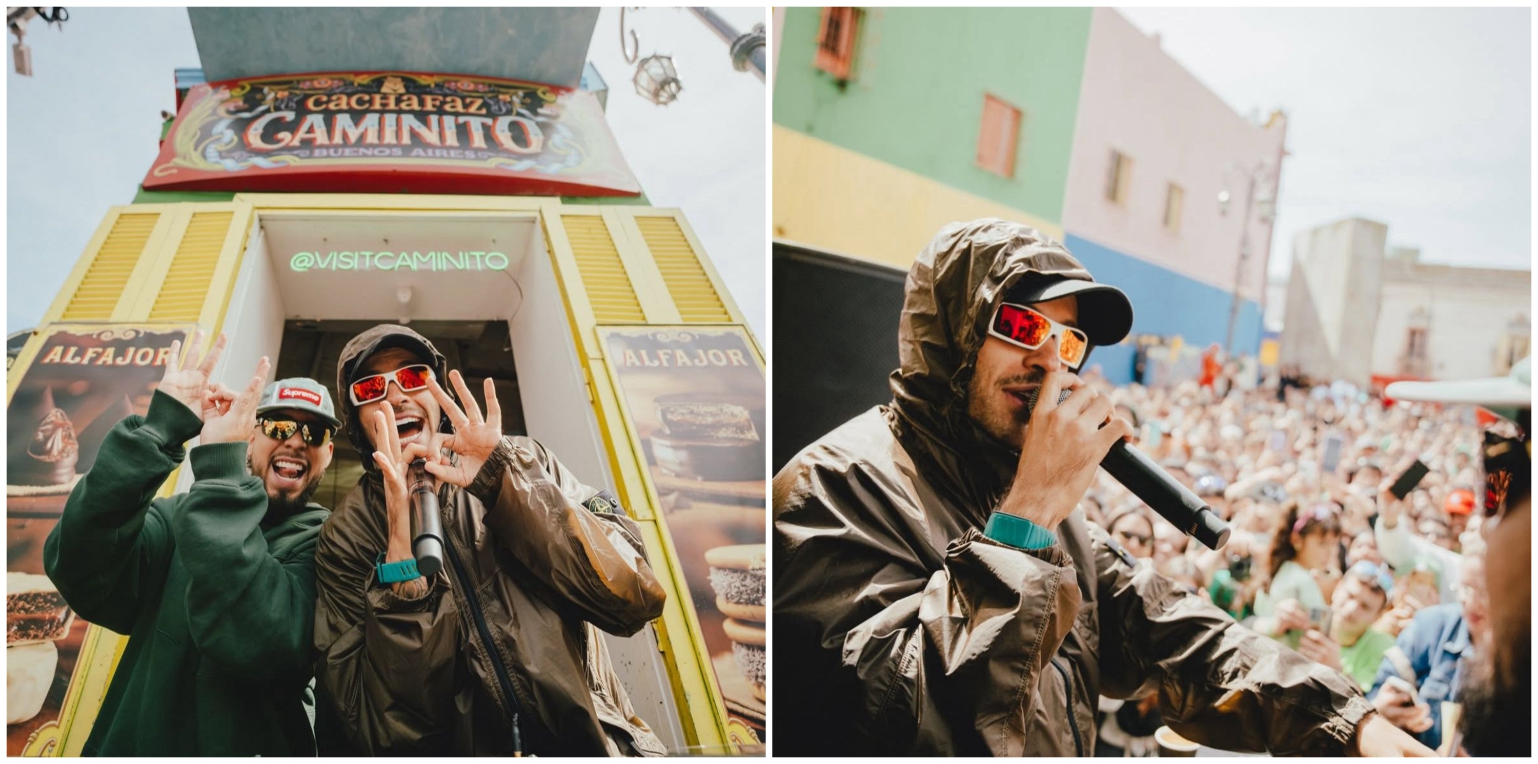 Feid-Kaffeeparty in Buenos Aires.