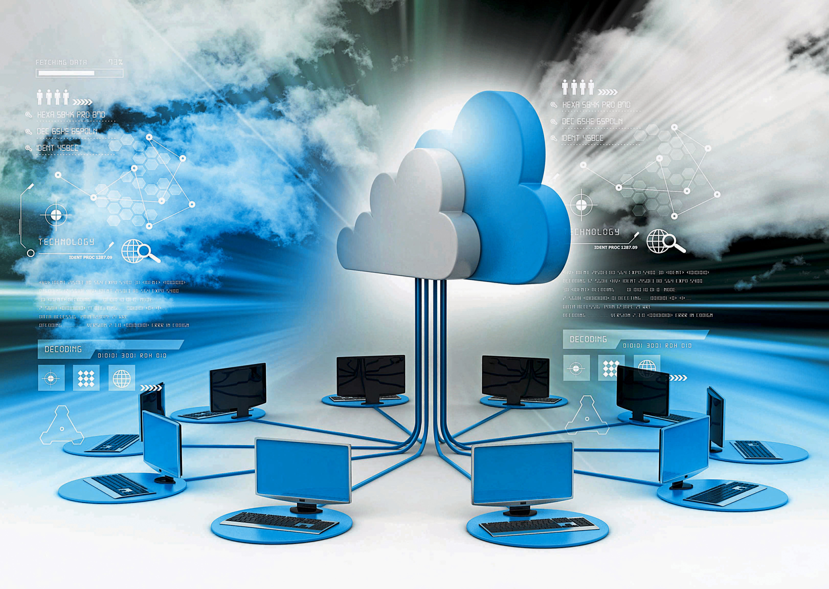 Cloud public este stocarea în rețeaua de server de internet a tuturor datelor de stat care includ informații sensibile, cum ar fi datele de sănătate sau financiare.