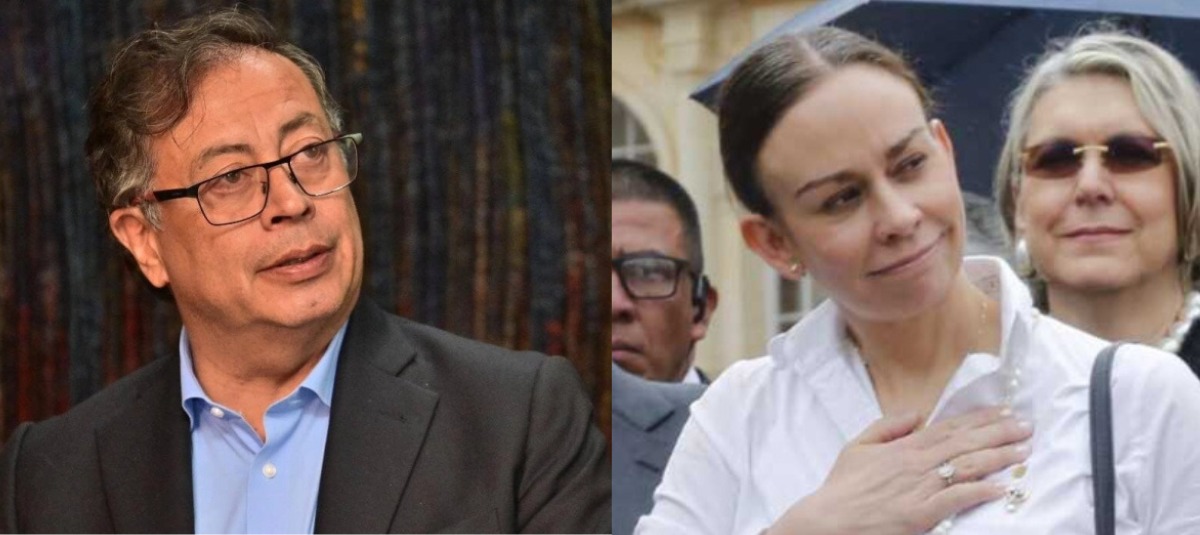 María Claudia Tarazona y Gustavo Petro